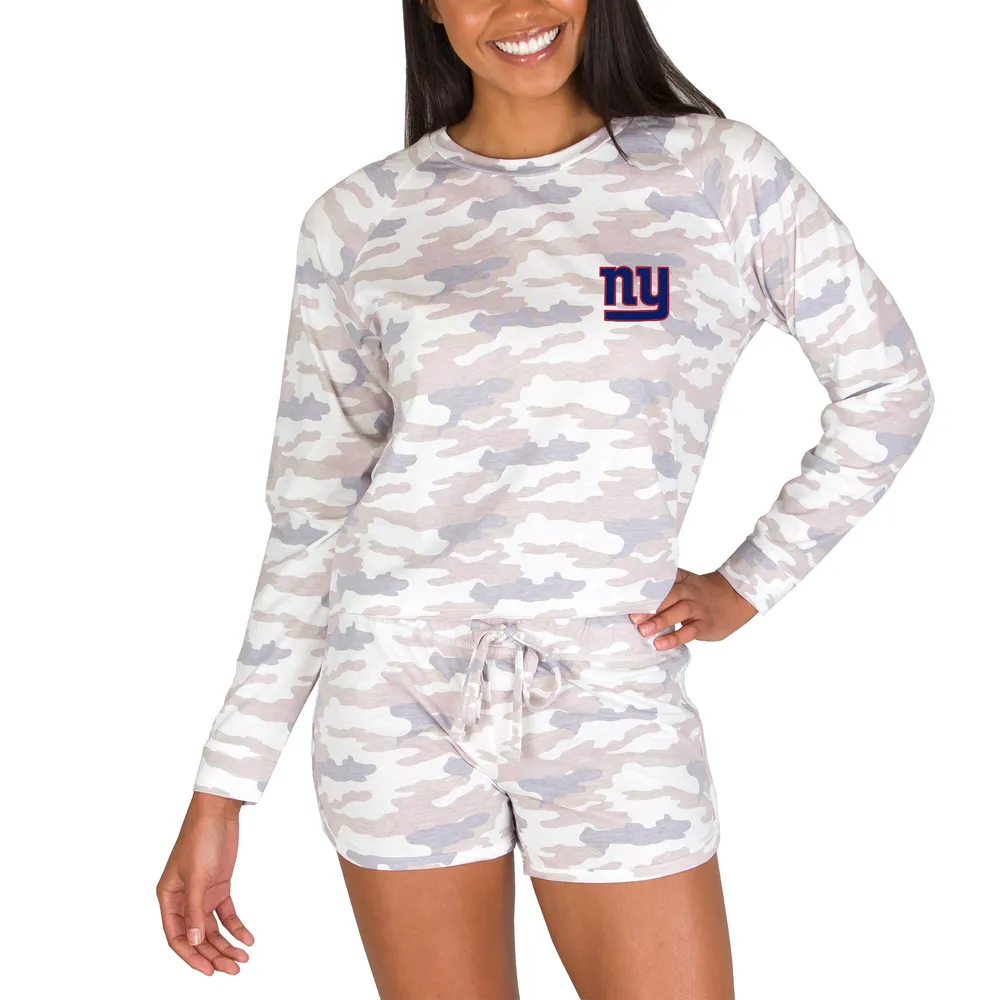 Lids New York Giants Concepts Sport Women's Encounter Long Sleeve