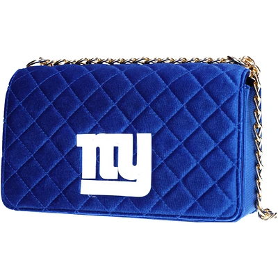 Sac de couleur de l'équipe Cuce New York Giants en velours pour femmes