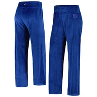 Pantalon demi droit DKNY Sport Royal New York Giants pour femmes