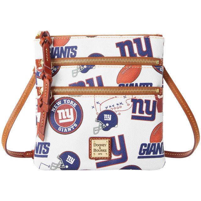 Women's Dooney & Bourke New York Jets Triple-Zip Crossbody Bag