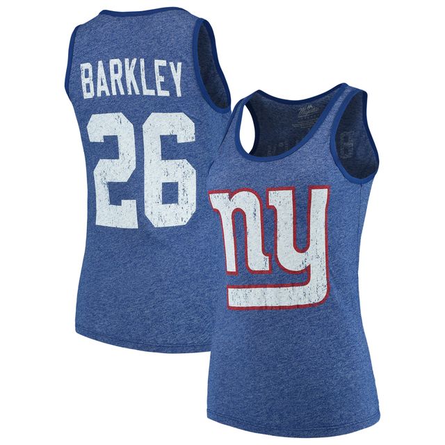 Women's Fanatics Branded Heathered Royal Buffalo Bills Name & Number  Tri-Blend Tank Top