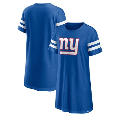 Robe Fanatics Royal New York Giants Victory pour femmes