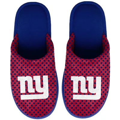 New York Giants FOCO Women's Big Logo Scuff Slippers
