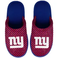 New York Giants FOCO Women's Big Logo Scuff Slippers