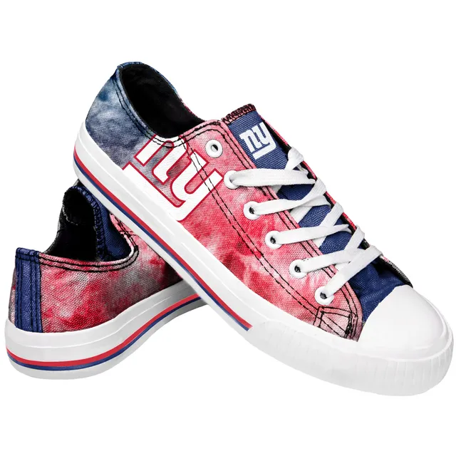 Lids New York Mets FOCO Women's Big Logo Tie-Dye Canvas Sneakers