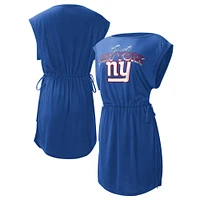 G-III 4Her pour femme par Carl Banks Royal New York Giants G.O.A.T. Couverture de maillot bain