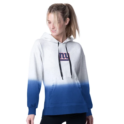 Sweat à capuche Daniela Royal New York Giants pour femme MSX by Michael Strahan