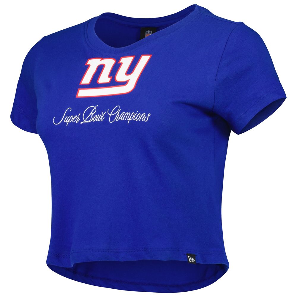 Women's New Era Royal York Giants Historic Champs T-Shirt