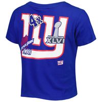 Women's New Era Royal York Giants Historic Champs T-Shirt