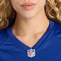 Maillot de joueur match Nike Aaron Robinson Royal New York Giants pour femme