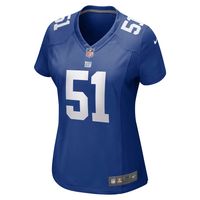 Women's Nike Azeez Ojulari Royal New York Giants Game Player Jersey