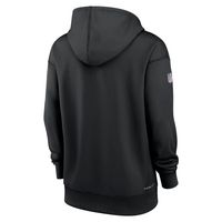 Women's Nike Black New York Giants 2022 NFL Crucial Catch - Therma Performance Pullover Hoodie