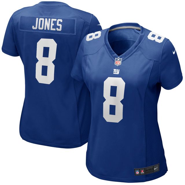 Maillot de joueur Nike Daniel Jones Royal New York Giants pour femme