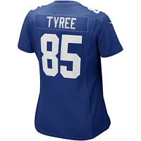 Maillot de joueur retraité Nike David Tyree Royal New York Giants Game pour femme