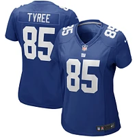 Maillot de joueur retraité Nike David Tyree Royal New York Giants Game pour femme