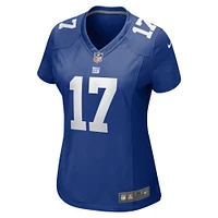 Maillot de match l'équipe Nike Dennis Houston Royal New York Giants pour femme