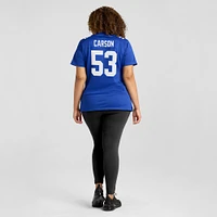 Women's Nike Harry Carson Royal New York Giants Game Retired Player Jersey