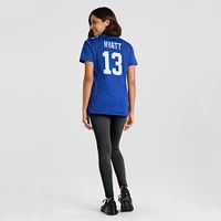 Maillot de match l'équipe Nike Royal New York Giants pour femme