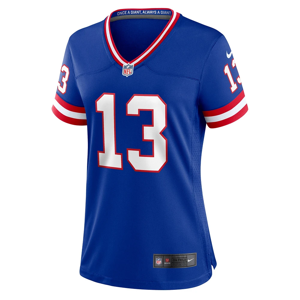 FTF GIANTS BLEU FEMME 2022 JEU NFL 2ÈME MAILLOT ALTERNATIF JERMENGME