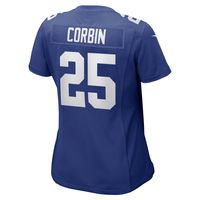 Women's Nike Jashaun Corbin Royal New York Giants Game Player Jersey