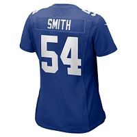 Maillot de joueur à domicile des New York Giants Nike Jaylon Smith Royal pour femme