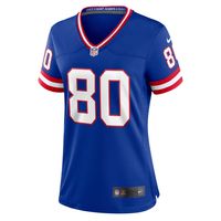 Women's Nike Jeremy Shockey Royal New York Giants Classic Retired Player Game Jersey