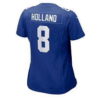 Women's Nike Jevon Holland  Royal New York Giants Team Game Jersey