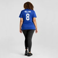 Women's Nike Jevon Holland  Royal New York Giants Team Game Jersey