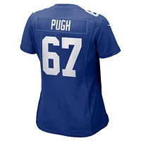 Maillot de match Nike Justin Pugh Royal New York Giants pour femme