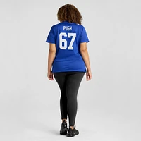 Maillot de match Nike Justin Pugh Royal New York Giants pour femme