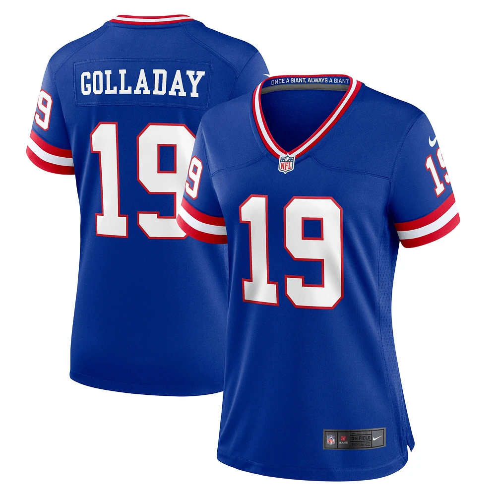 Maillot Nike Kenny Golladay Royal New York Giants pour femme