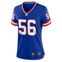 Women's Nike Lawrence Taylor Royal New York Giants Classic Retired Player Game Jersey