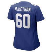 Women's Nike Marcus McKethan Royal New York Giants Game Player Jersey