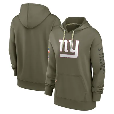 New York Giants NFL Women's Nike football dri fit 2XL pullover hoodie jacket