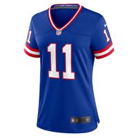 Women's Nike Phil Simms Royal New York Giants Classic Retired Player Game Jersey