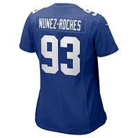 Maillot de joueur Nike Rakeem Nunez-Roches Royal New York Giants pour femme