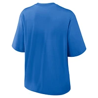 Women's Nike Royal New York Giants Glory Arch Boxy T-Shirt