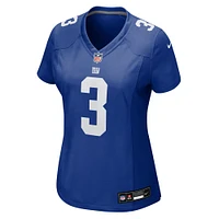 Women's Nike Russell Wilson Royal New York Giants Game Jersey
