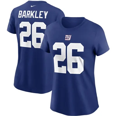 Fanatics New York Giants Saquon Barkley Name & Number T-Shirt