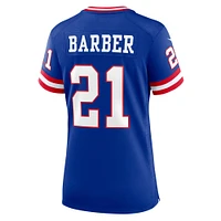 Women's Nike Tiki Barber Royal New York Giants Classic Retired Player Game Jersey