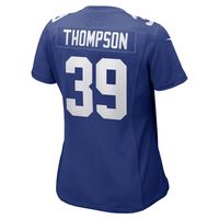 Women's Nike Trenton Thompson Royal New York Giants Game Player Jersey