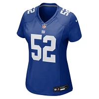 Women's Nike Victor Dimukeje  Royal New York Giants Team Game Jersey
