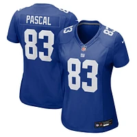 Women's Nike Zach Pascal  Royal New York Giants Team Game Jersey