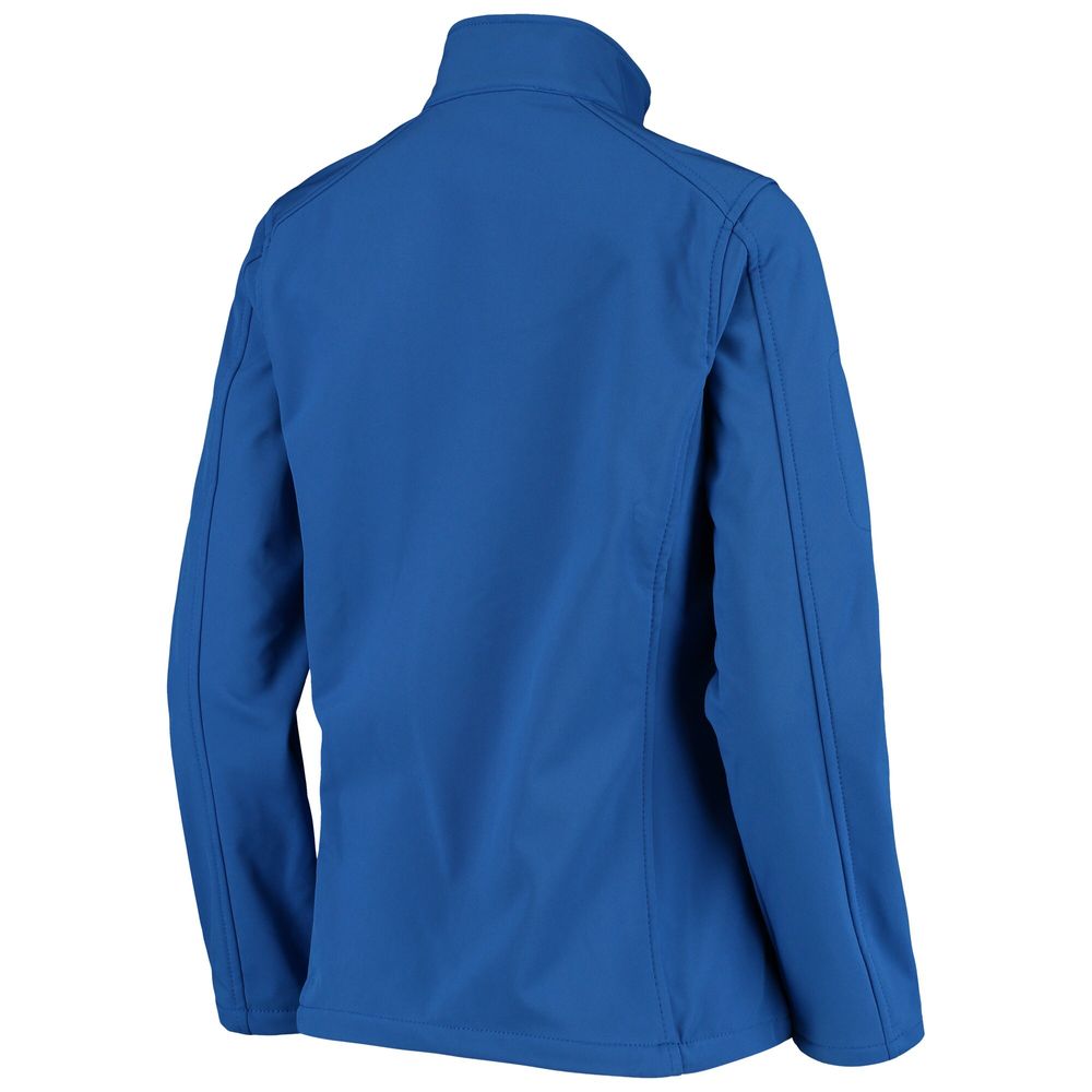 Women's Royal New York Giants Full-Zip Sonoma Softshell Jacket