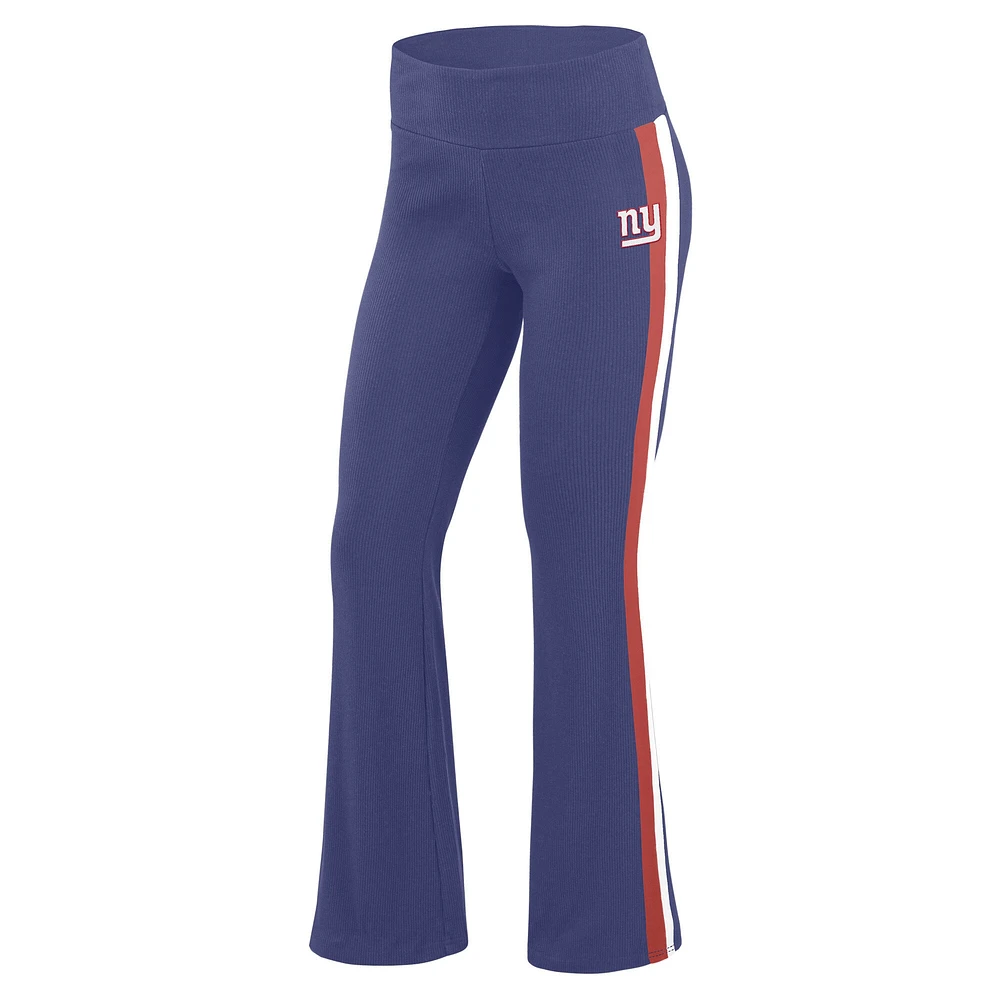 Pantalon de yoga Royal New York Giants pour femme WEAR by Erin Andrews