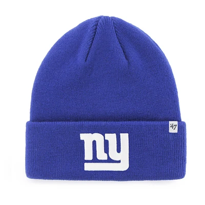 Bonnet en tricot basique à revers Royal New York Giants '47 pour jeune