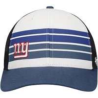 Youth '47 White/Blue New York Giants Cove Trucker Adjustable Hat