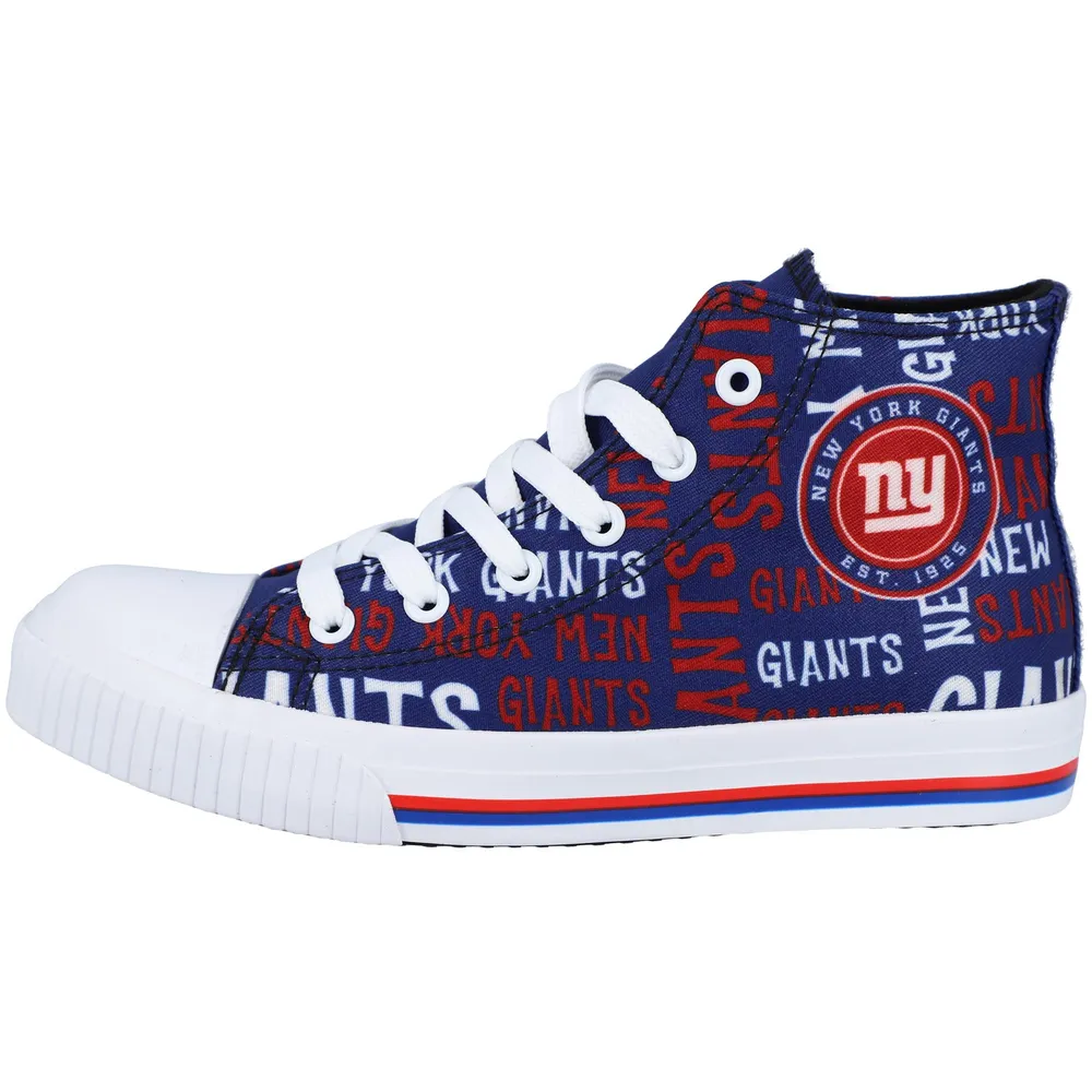 Buffalo Bills NFL Womens Low Top Repeat Print Canvas Shoes