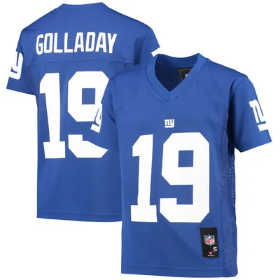 Men's Nike Daniel Jones Royal New York Giants Classic Vapor Elite Player  Jersey