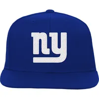 Youth Mitchell & Ness Royal New York Giants Gridiron Classics Ground Snapback Hat